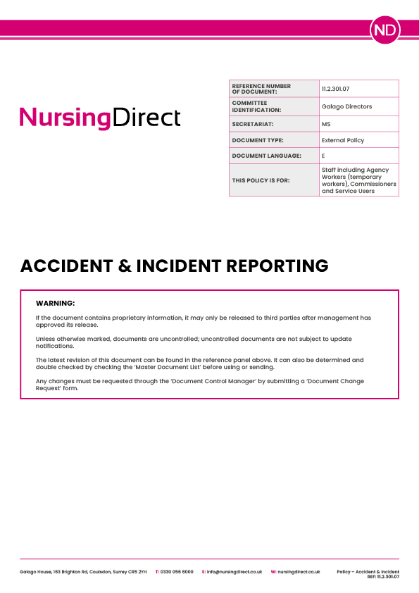 11.2.301.07 NDHL Policy Accident and Incident Reporting