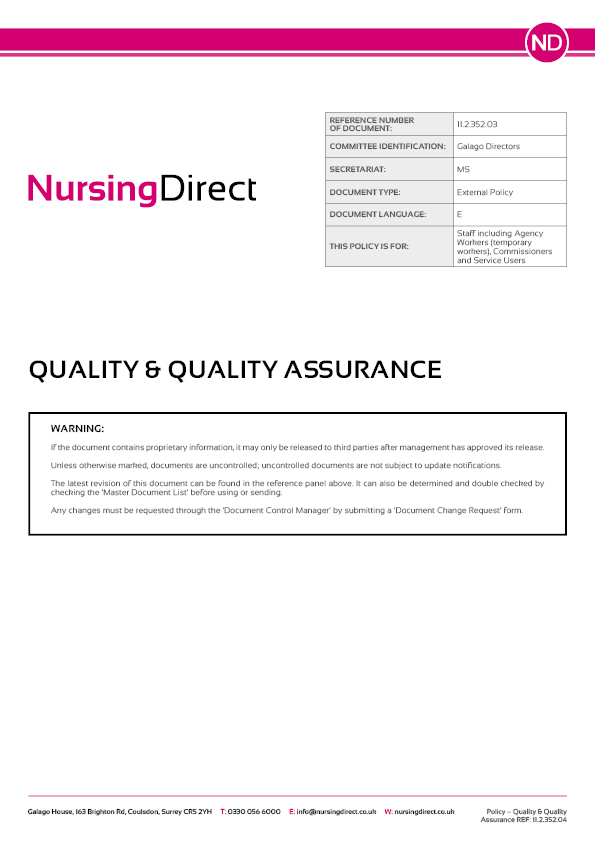 11.2.352.04 NDHL Policy Quality and Quality Assurance